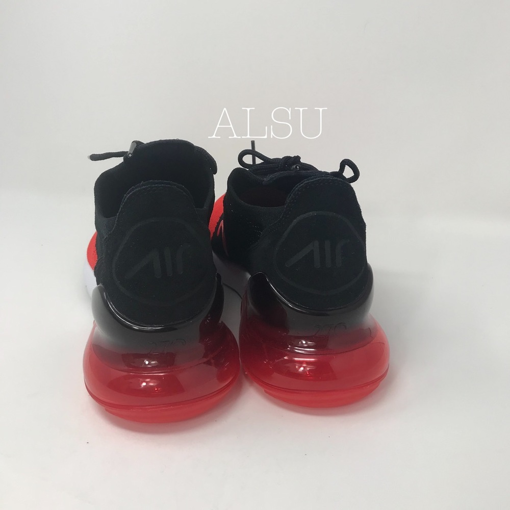 Nike Air Max 270 Flyknit Chili 🌶 Red Men’s - Picture 4 of 8